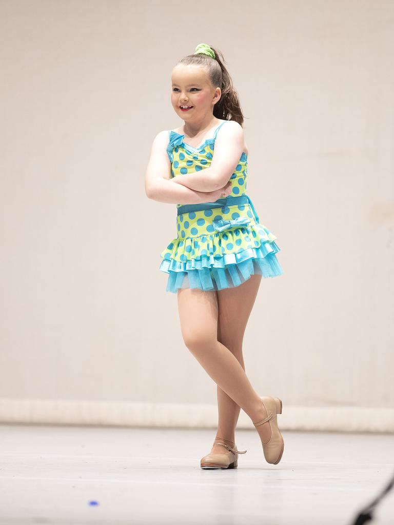 7 Years Tap Solo. Esther Sheppard during the Southern Tasmanian Dancing Eisteddfod, Wrest Point. Picture: Chris Kidd