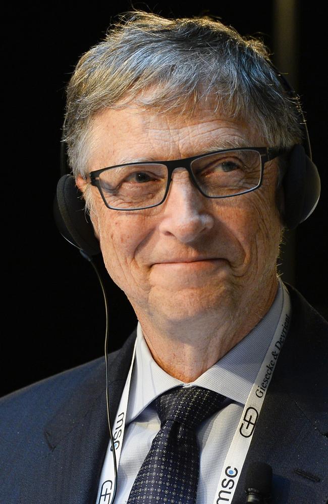 Microsoft founder Bill Gates is currently the world’s richest man. Picture: AFP/Thomas Kienzle