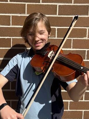 13-year old Violin player, Skye.