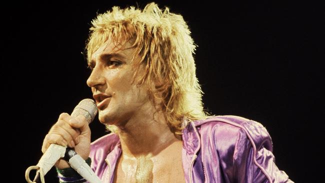 Rod Stewart donated his royalties from Do You Think I’m Sexy to charity. Picture: Getty Images