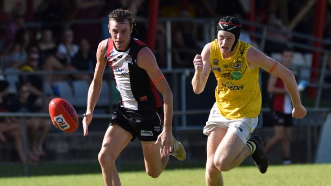 Southern Districts will host Nightcliff Tigers in Round 6 of the 2022-23 NTFL season. Picture: Tymunna Clements / AFLNT Media