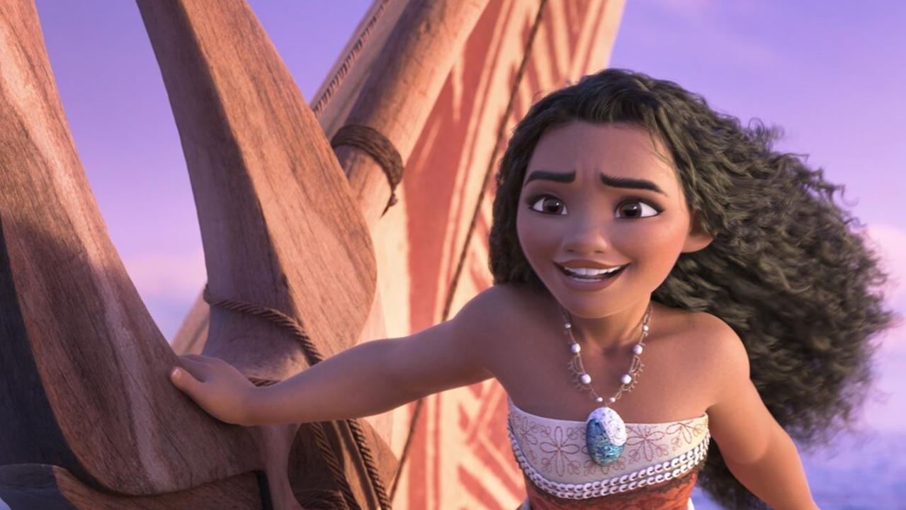 Moana sets sail for a new adventure in the sequel. Picture: Disney