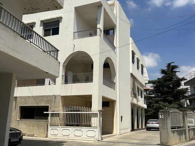 The family home of accused fraudster Jean Nassif in northern Lebanon.