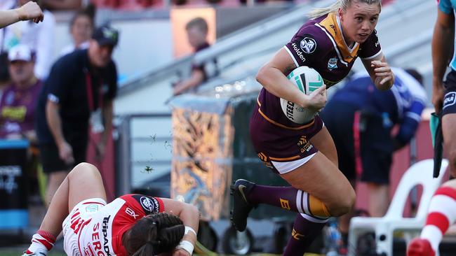 NRLW Broncos v Roosters: Brisbane Julia Robinson to back up her ferocious  start