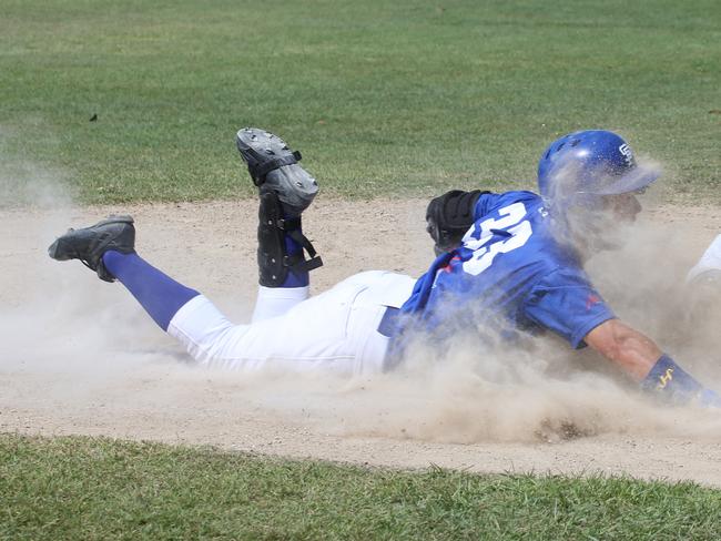 Greater Brisbane League baseball - Coomera vs Surfers Paradise at Beenleigh. Surfers’ Yoshi Nishikawa. Picture: Mike Batterham