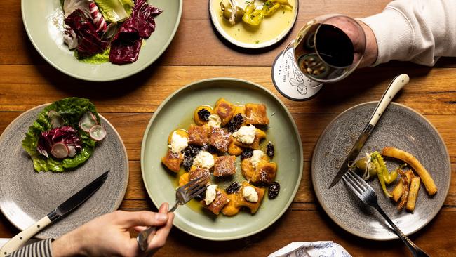 Pumpkin gnocchi at Seed, Clare Valley. Picture: Lewis Potter