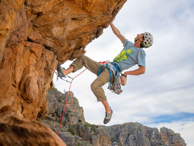 Jeremy Frost 23Fury as Parks Victoria bans rock climbing at Mount Aarapiles after secret surveys - The Victorian government is set to ban rock climbing at AustraliaÃs most significant site after a four-year secretive process to probe cultural heritage. Picture: Jason Edwards