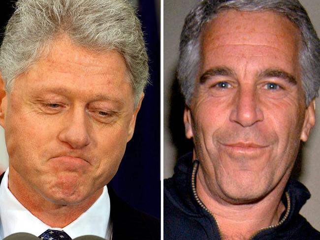 Bill Clinton has said he was linked to Jeffrey Epstein via business interests. Picture: Getty Images/AFP