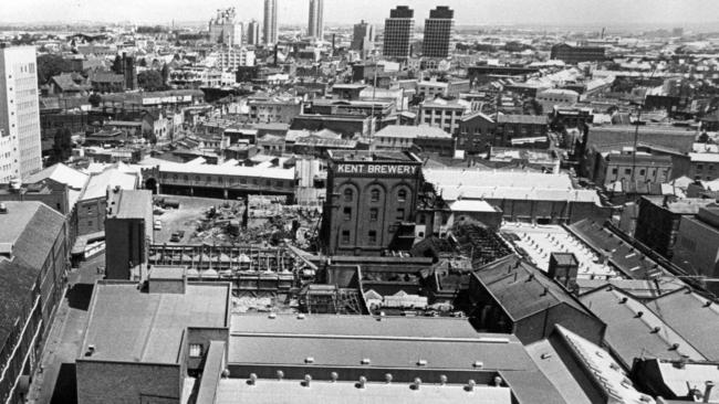 The old Kent Brewery is now part of the Central Park redevelopment.