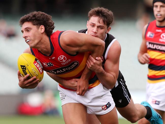 The Power and Crows have a combined three SANFL wins this season. Picture: Sarah Reed