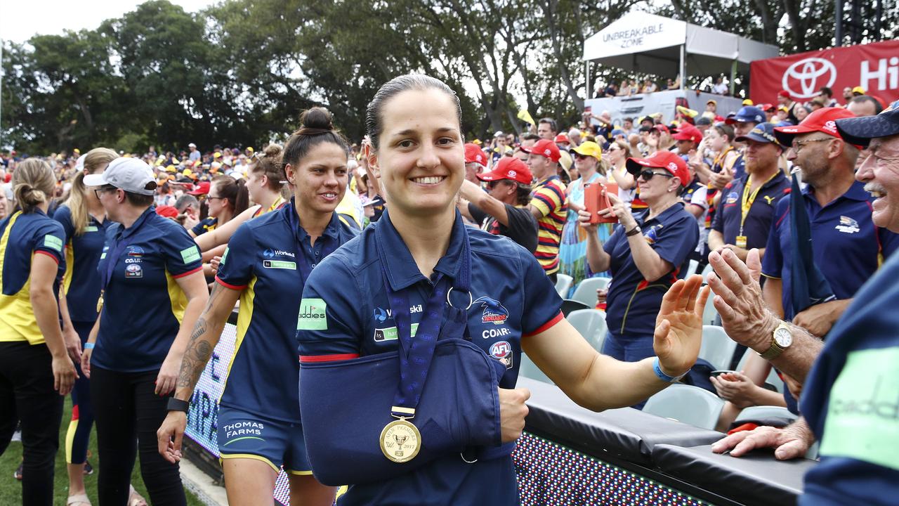 Army medic and former AFLW player Heather Anderson took her own life earlier this month. Picture Sarah Reed