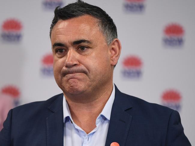 NSW Deputy Premier John Barilaro. Picture: AAP.