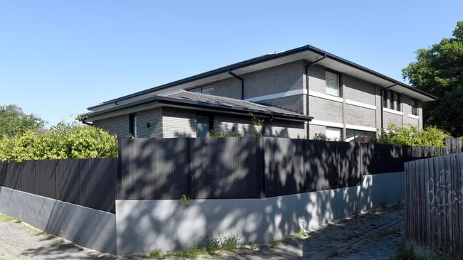 A Mont Albert house has been seized by AFP over money laundering arrests. Picture: Tony Gough