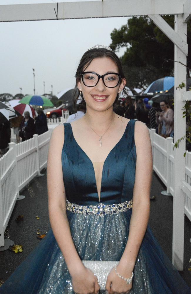 Georgie Fullelove at Wilsonton State High School formal at Clifford Park Racecourse, Wednesday, November 13, 2024. Picture: Tom Gillespie