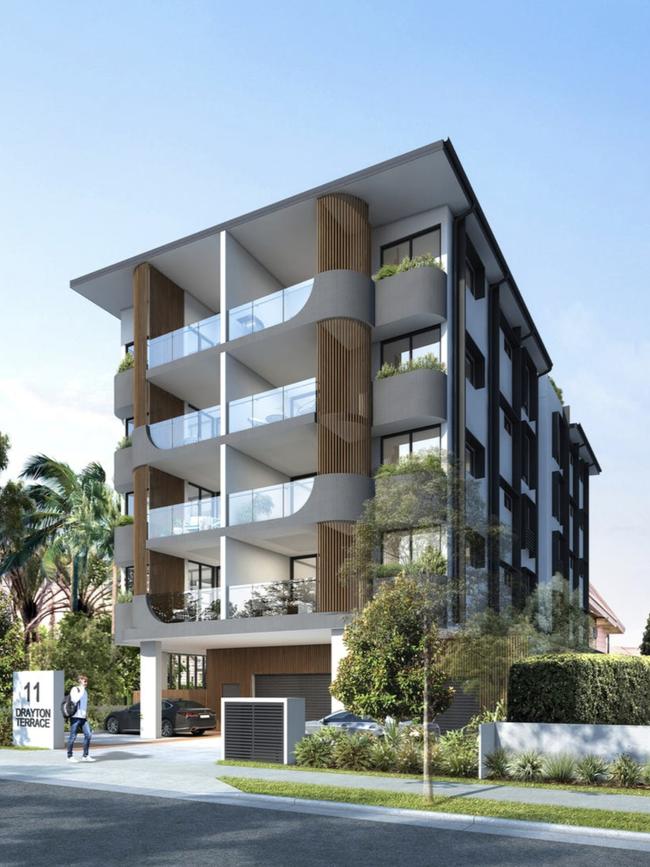 Artists impression of 11 Drayton Terrace, Wynnum