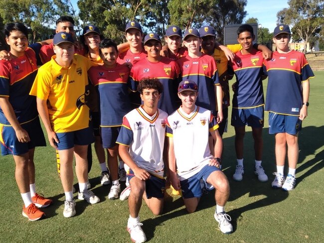 Kingston Hawthorn's Dowling Shield squad. Picture: Pete Marshall