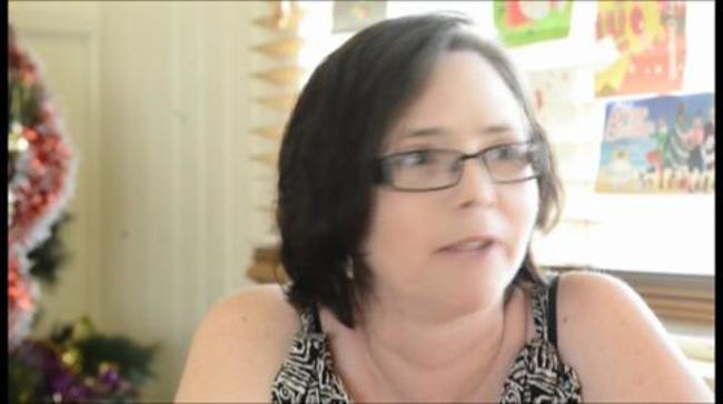 Gympie mum of five home after almost three months in hospital.