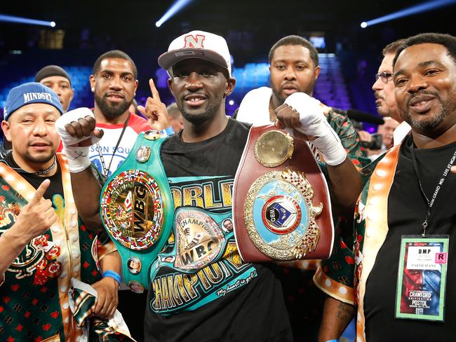 Harsh words for American champion Terence Crawford. Picture: Getty Images