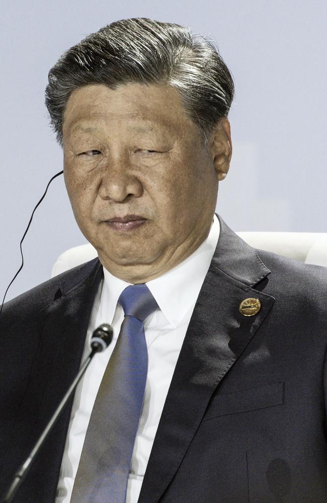 President of China Xi Jinping. Picture: MARCO LONGARI / AFP