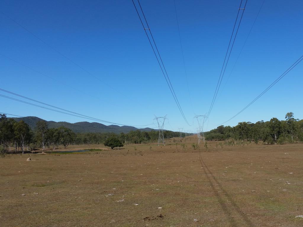 The site of the $350 million Rodds Bay Solar Farm which will generate 300 megawatts of power and be one of Australia's largest.