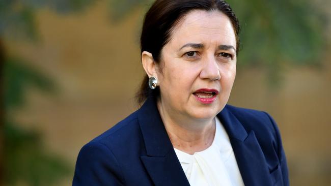 Queensland Premier Annastacia Palaszczuk needs to stop dragging her feet on releasing a road map out of restrictions. (AAP Image/Darren England)