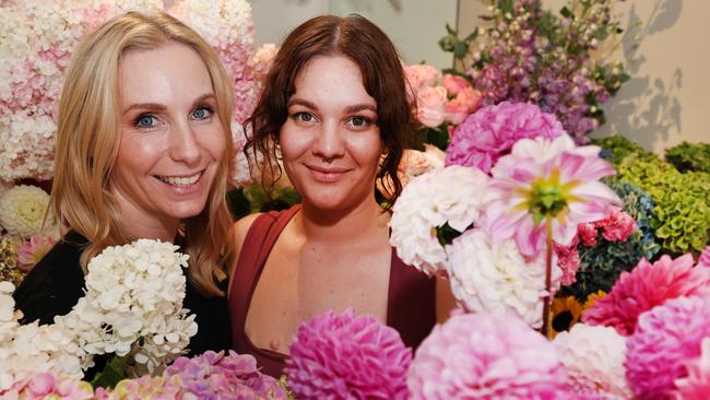 Owners Katie Walcott (blonde) and Alexis Angelina opened Studio Ohara in Burleigh Heads on January 14. Picture Glenn Hampson,