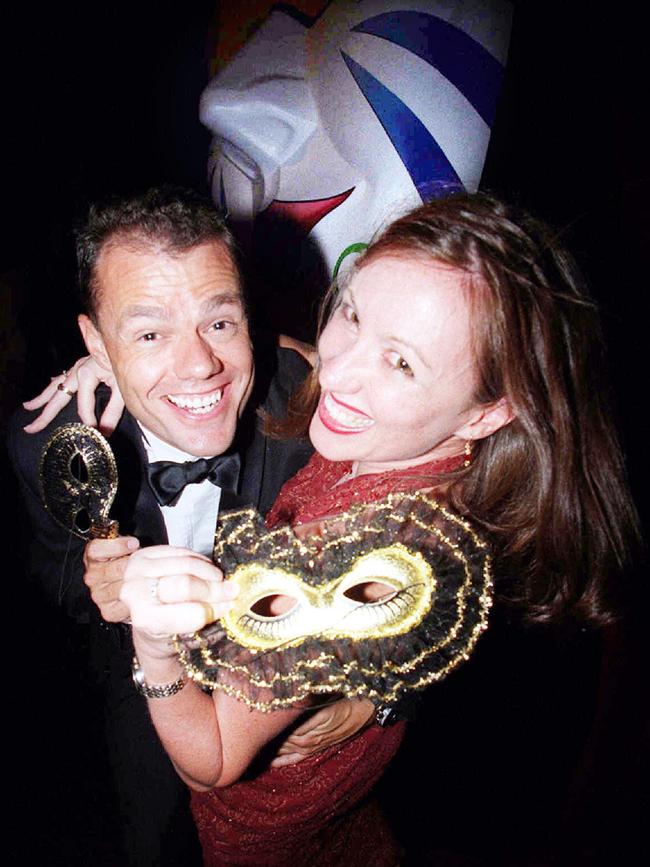 /Brisbane /HILTON New Year's Eve 31 Dec 2001 : PETE (peter) CHRISTIE, TRUDY ANDERSON.