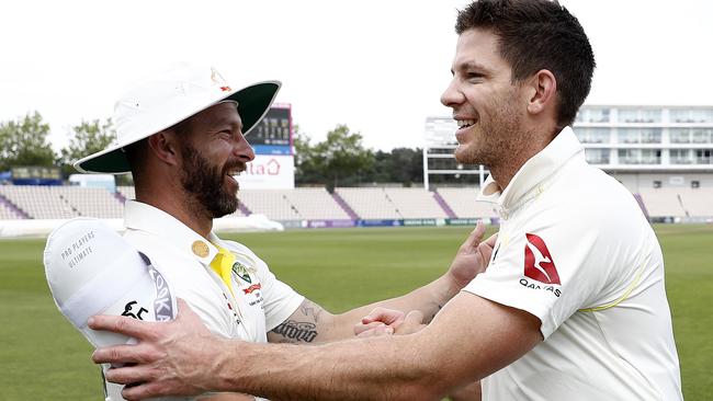 Wade and Paine share an old bond. Photo: Ryan Pierse/Getty Images