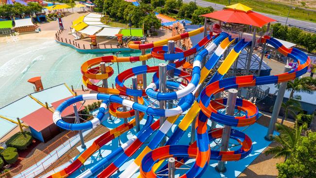 The young girl was allegedly ‘bleeding profusely’ after she rid the Fully 6 slide at WhiteWater World.