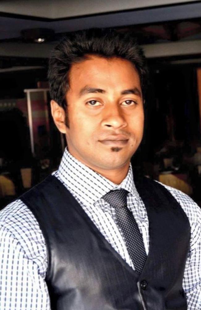 Nazimuddin Samad, 28, was hacked and shot to death in a Bangladeshi street. Picture: Facebook.