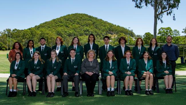 Windaroo Valley State High School leaders Kim Leamon, Emile Ahmed, Josh Lake, Briana Johnson, Emma Grambau, Travis Dixon, Hayden Lynch, Kole Moore, Sula Manderson, Peta Rakena, Robbie Williams, Jessica Stewart, Briony Sanderson, Jacqueline Blackburn, Harrison Russell, Tracey Hopper, Emilie Clark, Mackenzie Fry, Kiara Costamagna and Haylee Sweedman. Photo – contributed.