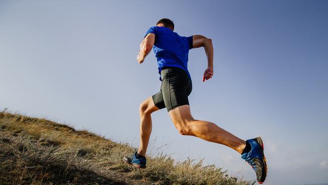 Runners can injure hamstrings when they try to add speed to their run