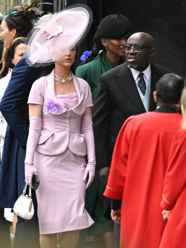 Katy Perry and Edward Enninful. Picture: Getty Images