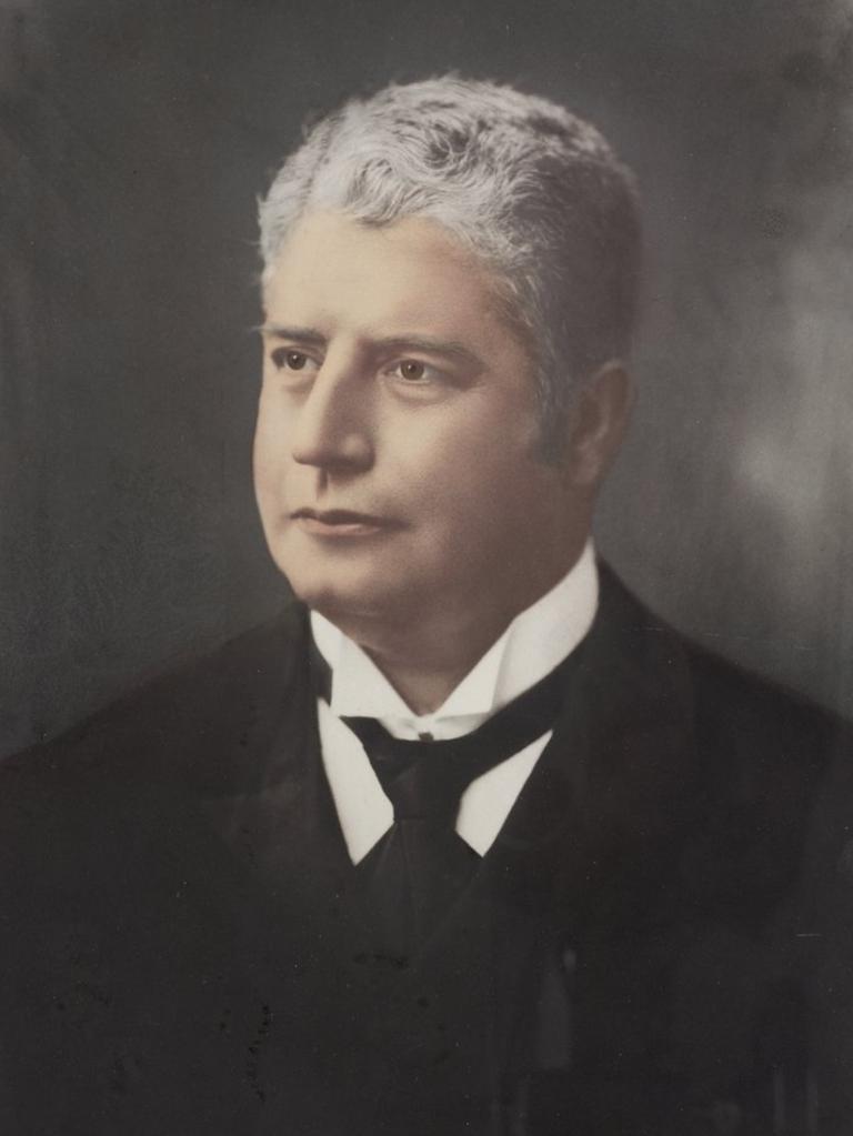 Edmund Barton was Australia’s first prime minister.