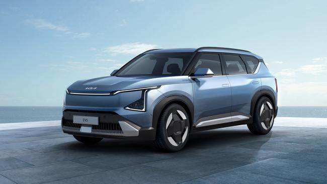 The Kia EV5 is a mid-sized electric SUV aimed at families. Picture: Supplied.