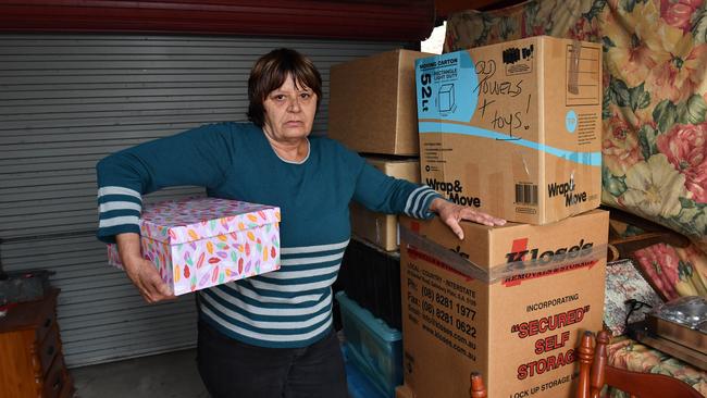 Housing SA resident Judith Paterson is still fearful of losing her Hove home of eight years. Picture: Keryn Stevens