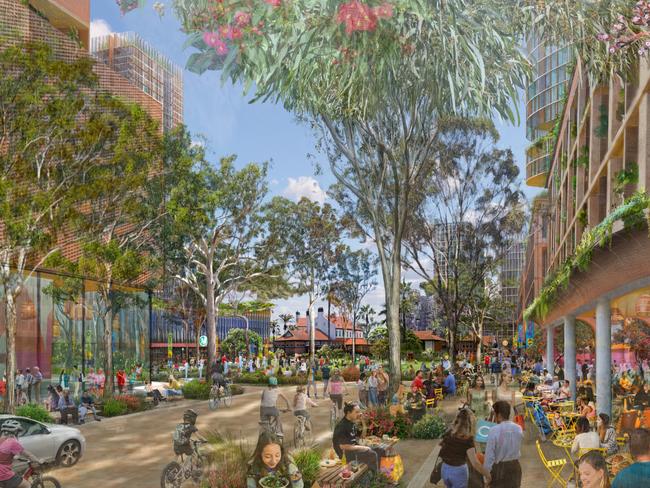 As part of the Minns Government’s plan to confront the housing crisis, a new master plan for Sydney Olympic Park was put on public exhibition. Picture: NSW Government