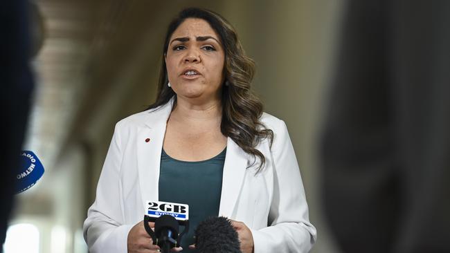 Senator Jacinta Nampijinpa Price will move a motion for an inquiry into Aboriginal Land Councils. Picture: NCA NewsWire / Martin Ollman