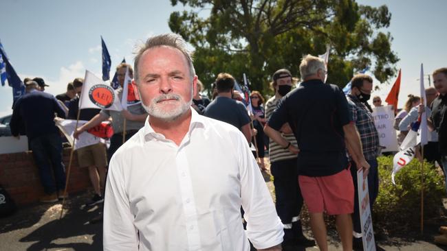 Labor MP David O'Byrne. Picture: Kenji Sato