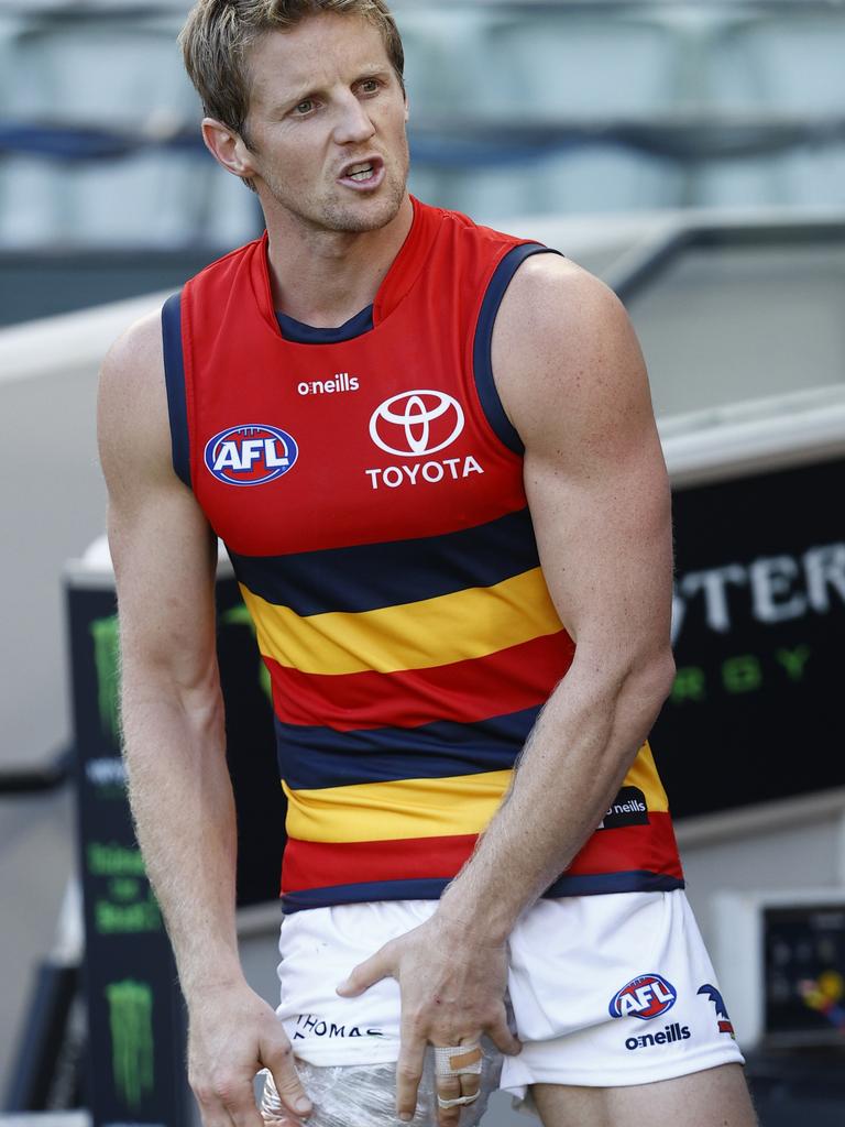Rory Sloane is destined for a stint on the sidelines.