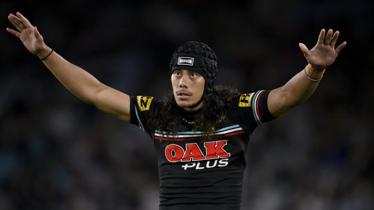 Penrith superstar Jarome Luai is believed to be edging closer to a call on his long-term playing future. Credit: NRL Images.Credit: NRL Images.