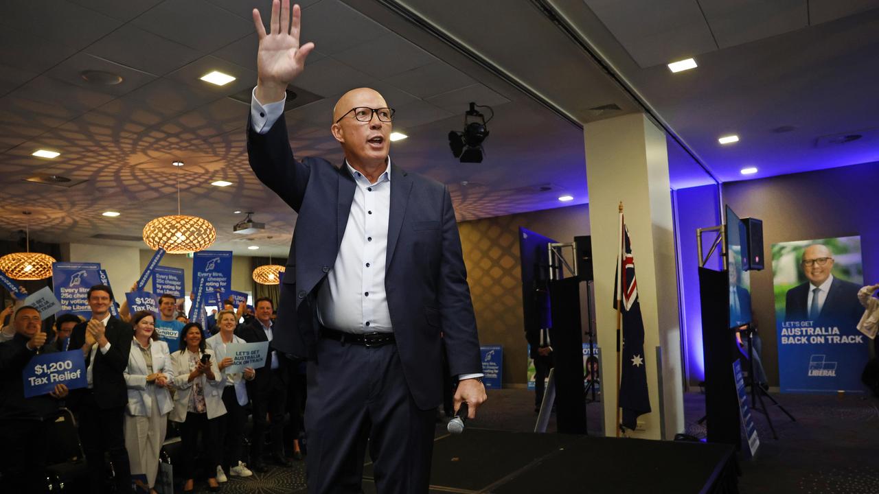 Peter Dutton described family as a “foundation stone” of the Liberal Party. Picture: Richard Dobson / NewsWire