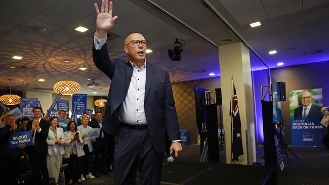 Peter Dutton described family as a “foundation stone” of the Liberal Party. Picture: Richard Dobson / NewsWire