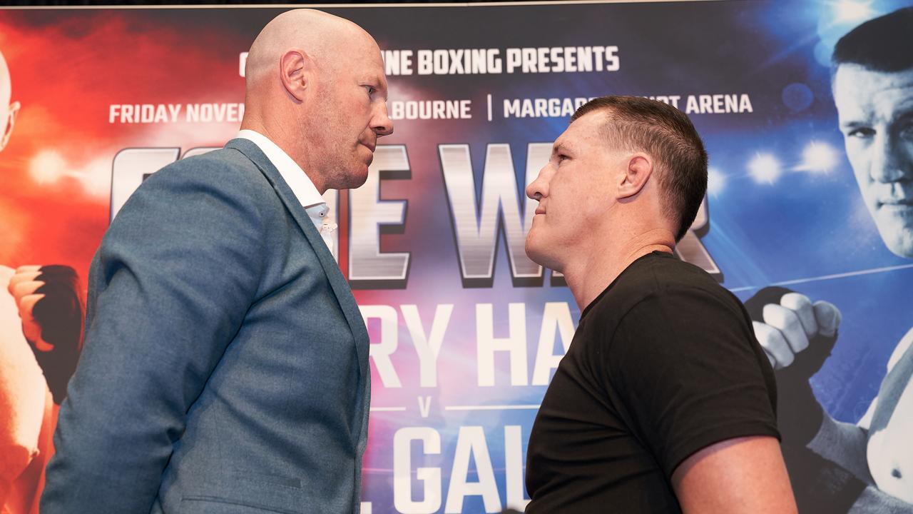 Barry Hall Vs Paul Gallen Fight Date Boxing How To Watch Press Conference