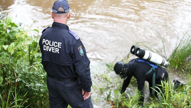 At least one flood has washed through the areas since the young boy disappeared. Picture: NCA NewsWire / Peter Lorimer.