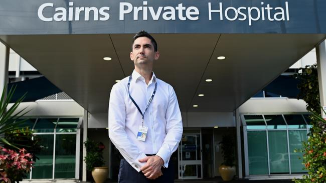 CEO of Cairns Private Hospital Ben Tooth. Photo: Isaac McCarthy.