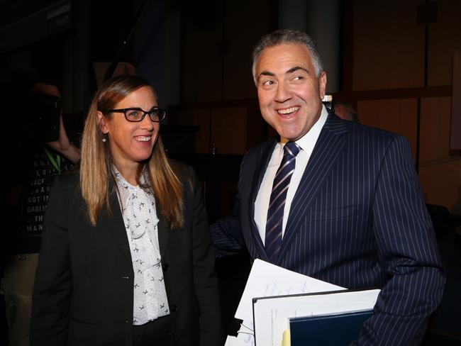 The spoils of life for Joe Hockey and his wife. Picture: Gary Ramage