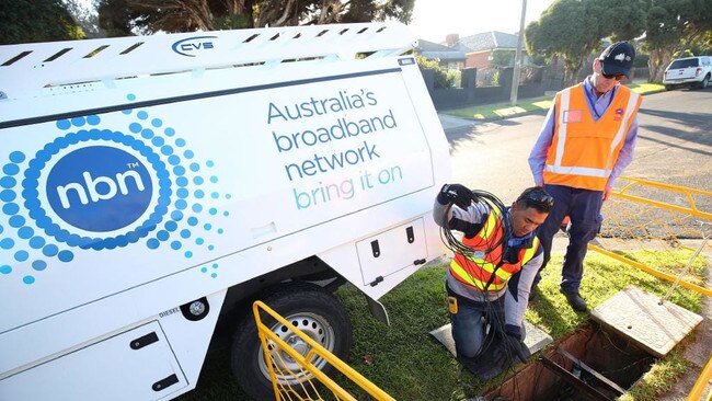 The NBN rollout has failed to hit a major target.