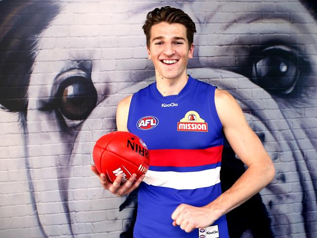 Rising Star favourite Marcus Bontempelli is one of four Western Bulldogs in the squad. Picture: Wayne Ludbey