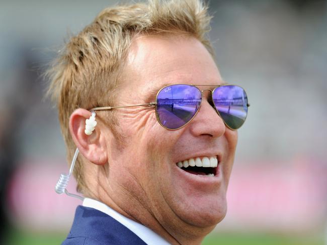 Caught out ... Warnie has been confronted about texting someone’s partner — again. Picture: Gareth Copley/Getty Images